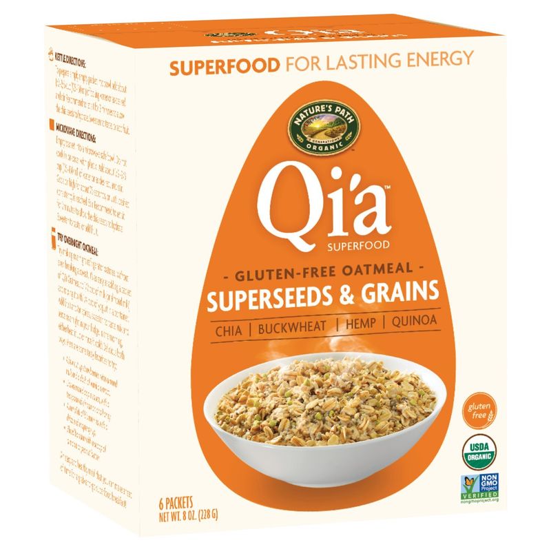 Nature's Path Qi'a Superseeds &amp; Grains Superfood Oatmeal, 8 oz