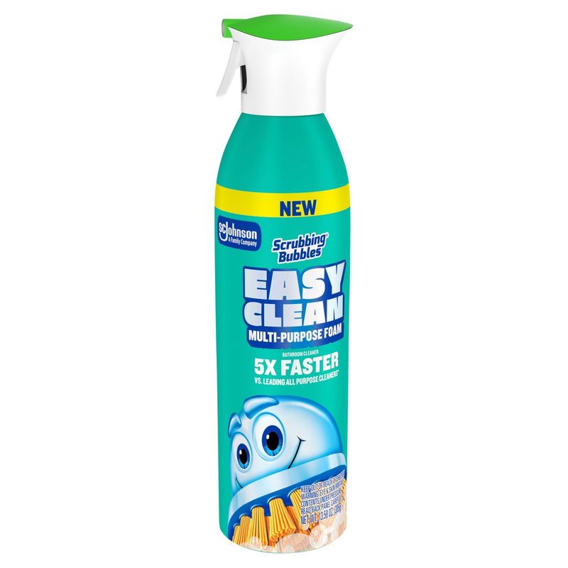 Scrubbing Bubbles Easy Clean Multi-Purpose Foam Bathroom Cleaner, 13.58 oz