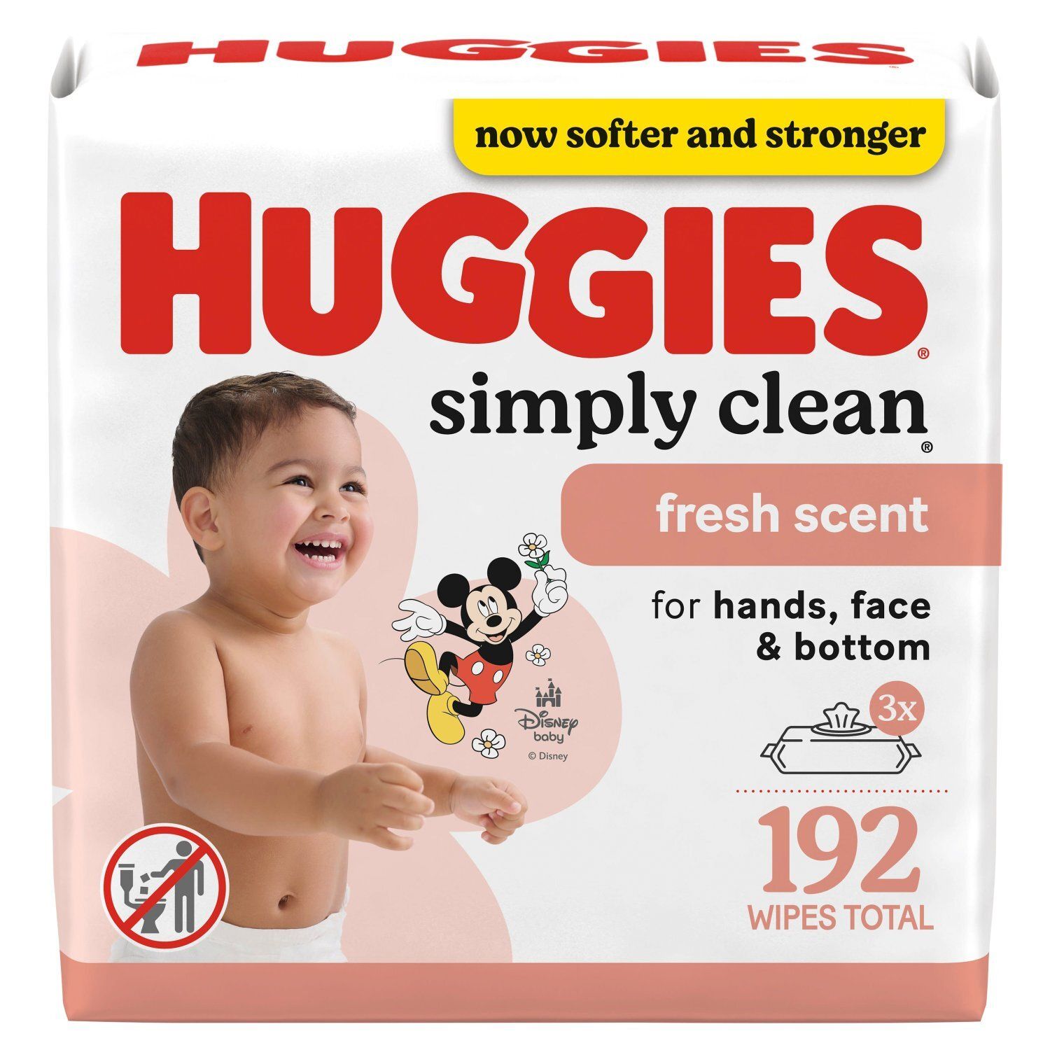 Huggies Simply Clean Fresh Scent Wipes, 192 count