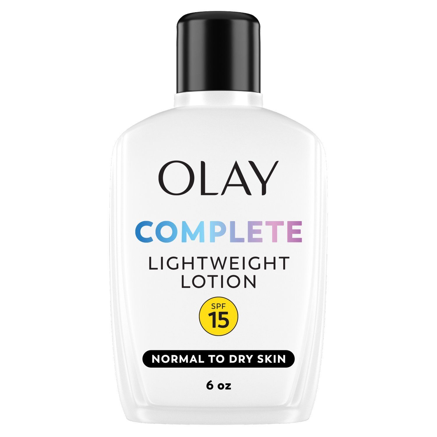 Olay Complete Lotion Moisturizer with SPF 15 Normal, 6.0 fl oz