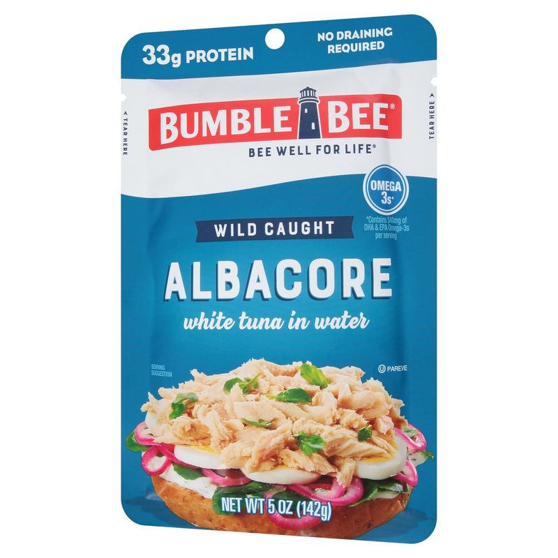 Bumble Bee Albacore White Tuna in Water, 5 oz