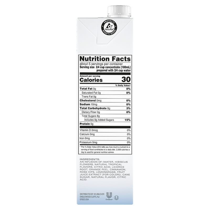 Tazo Iced Passion Herbal Tea Concentrate, 32 fl oz