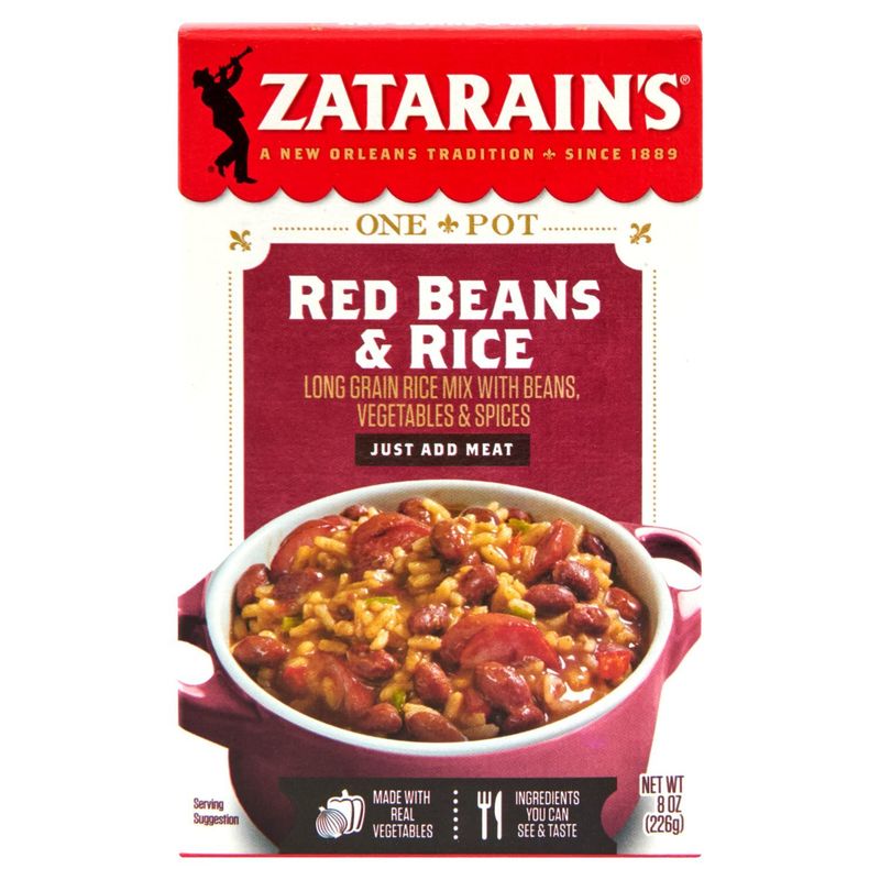 Zatarain's Red Beans &amp; Rice, 8 oz