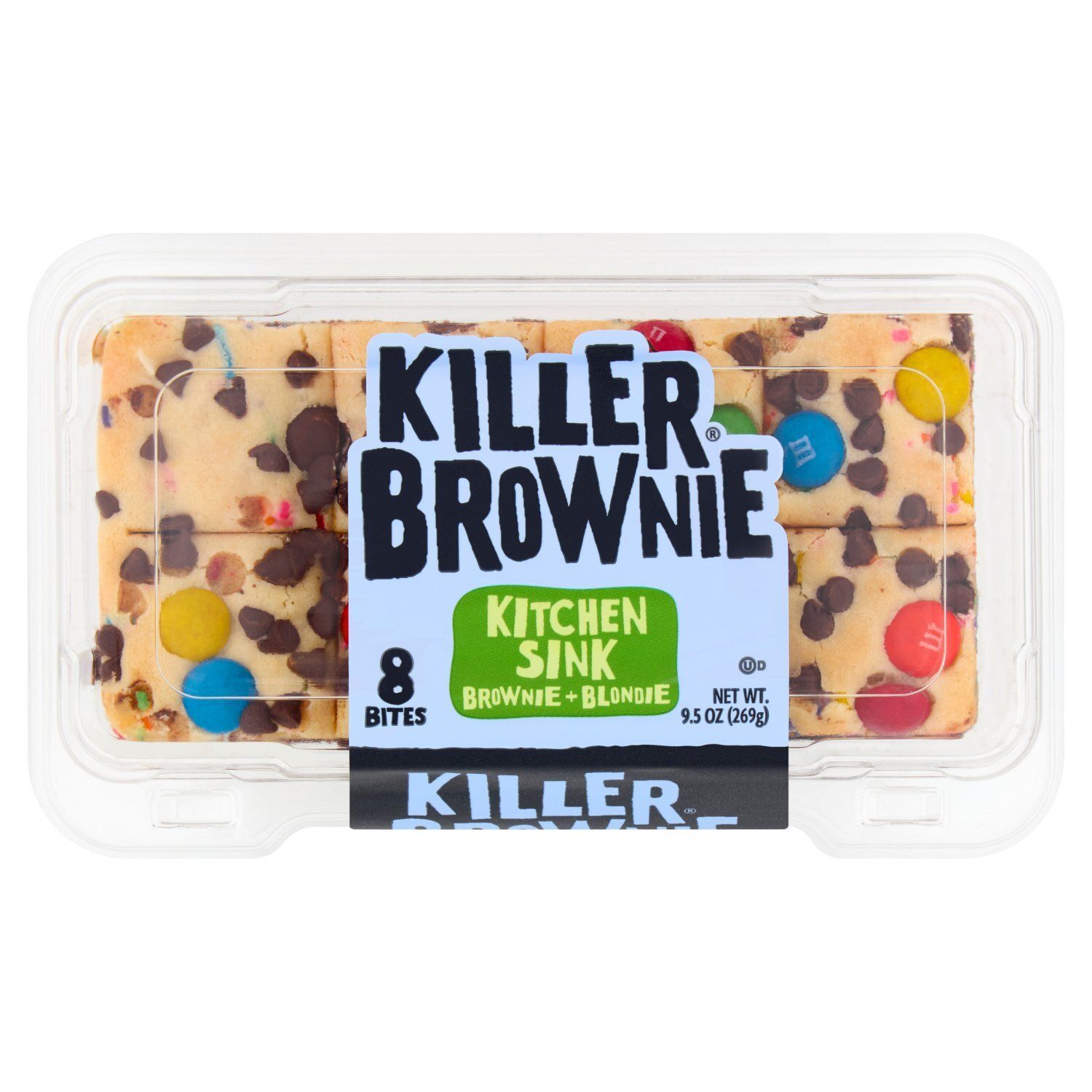 Kille Brownie Kitchen Sink Brownie + Blondie Bites, 8 count, 9.5 oz