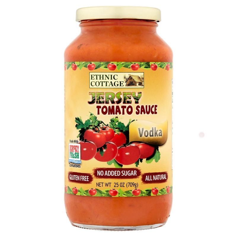 Ethnic Cottage Vodka Jersey Tomato Sauce, 25 oz