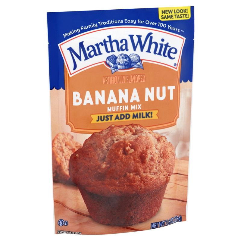 Martha White Banana Nut Muffin Mix, 7.6 oz