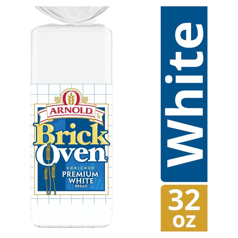 Arnold Brick Oven Enriched Premium White Bread Value Size!, 2 lbs
