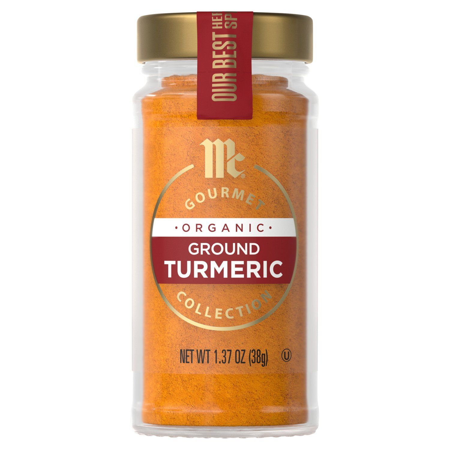 McCormick Gourmet Collection Organic Ground Turmeric, 1.37 oz