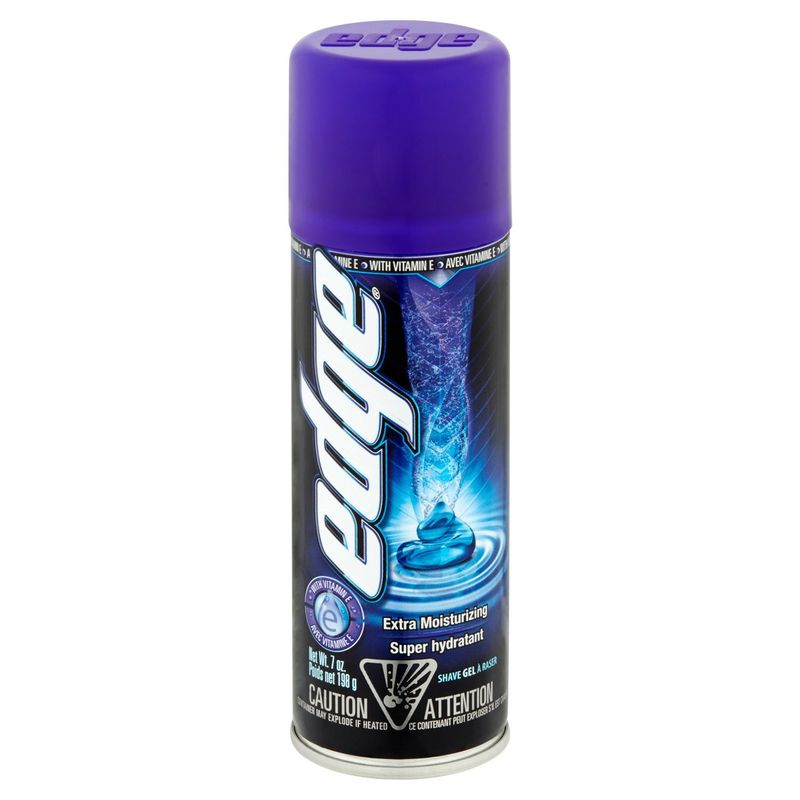 Edge Extra Moisturizing Shave Gel, 7 oz