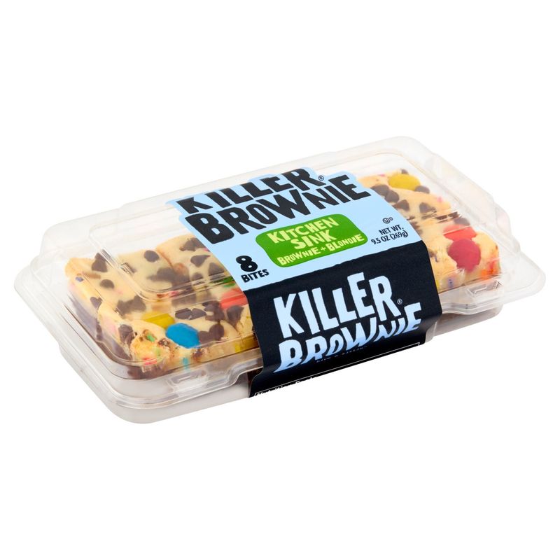 Kille Brownie Kitchen Sink Brownie + Blondie Bites, 8 count, 9.5 oz