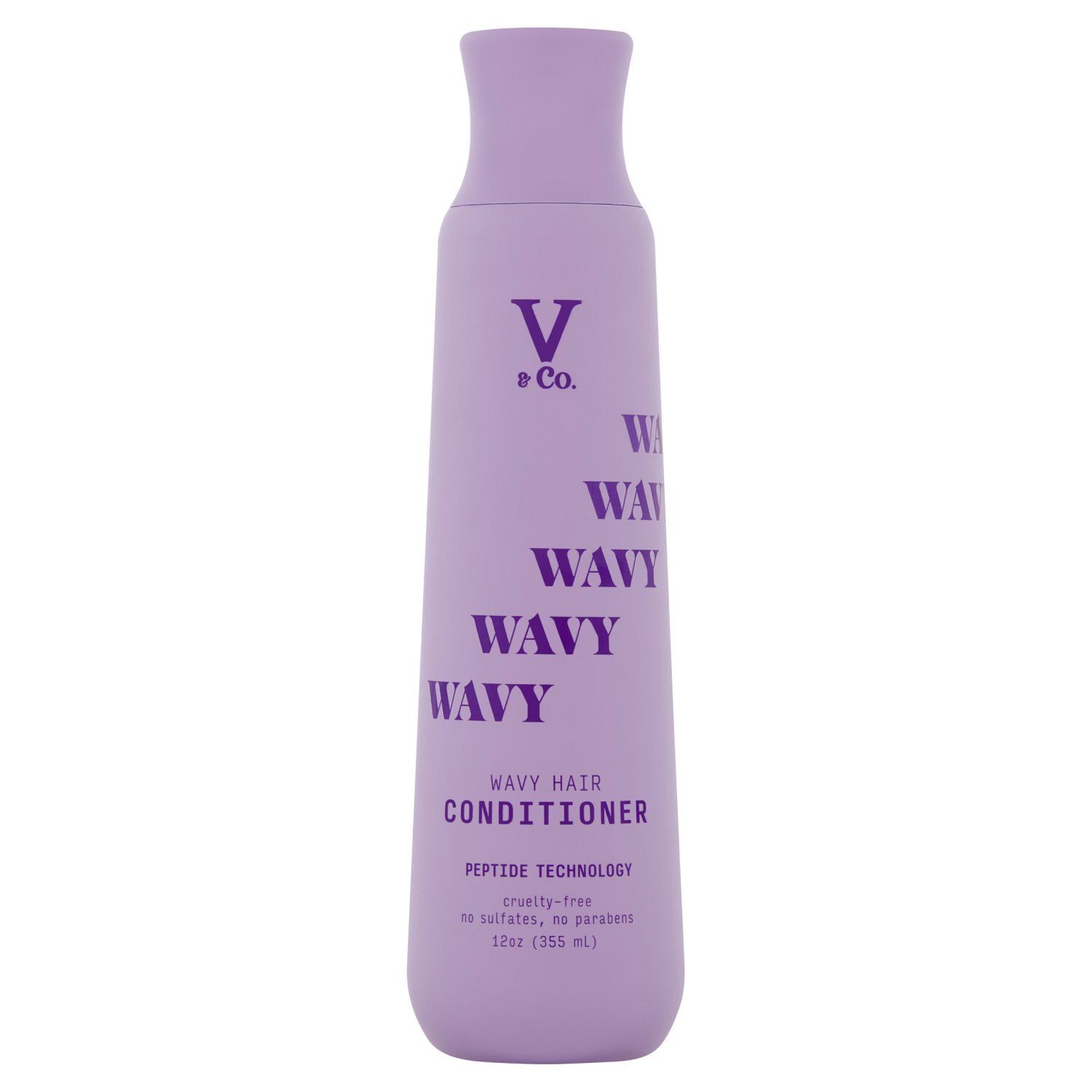 V &amp; Co. Wavy Hair Conditioner, 12 oz