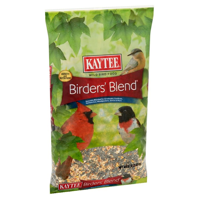 Kaytee Birders' Blend Wild Bird Food, 8 lb