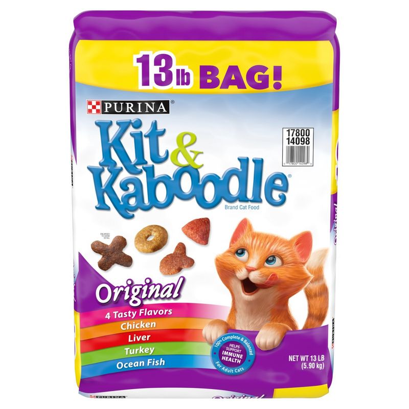 Purina Kit &amp; Kaboodle Original Cat Food, 13 lb