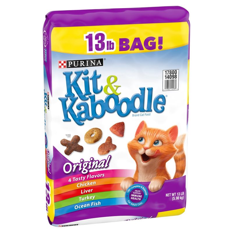 Purina Kit &amp; Kaboodle Original Cat Food, 13 lb