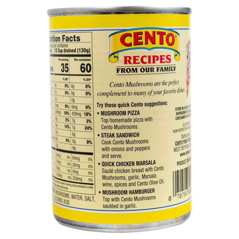 Cento Stems &amp; Pieces Mushrooms, 14 oz