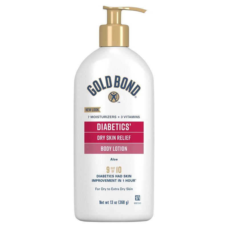 Gold Bond Diabetics' Dry Skin Relief Body Lotion, 13 oz