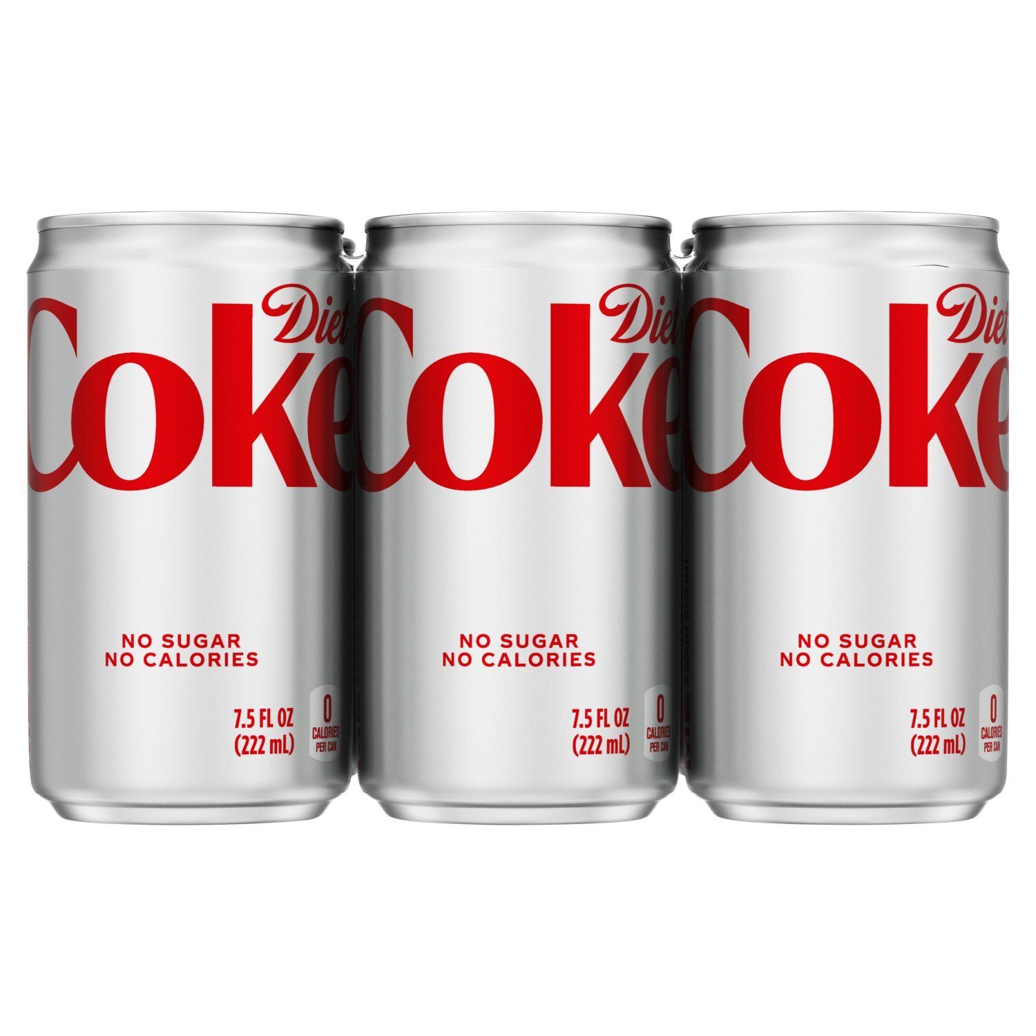 Diet Coke Soda, 7.5 fl oz, 6 count