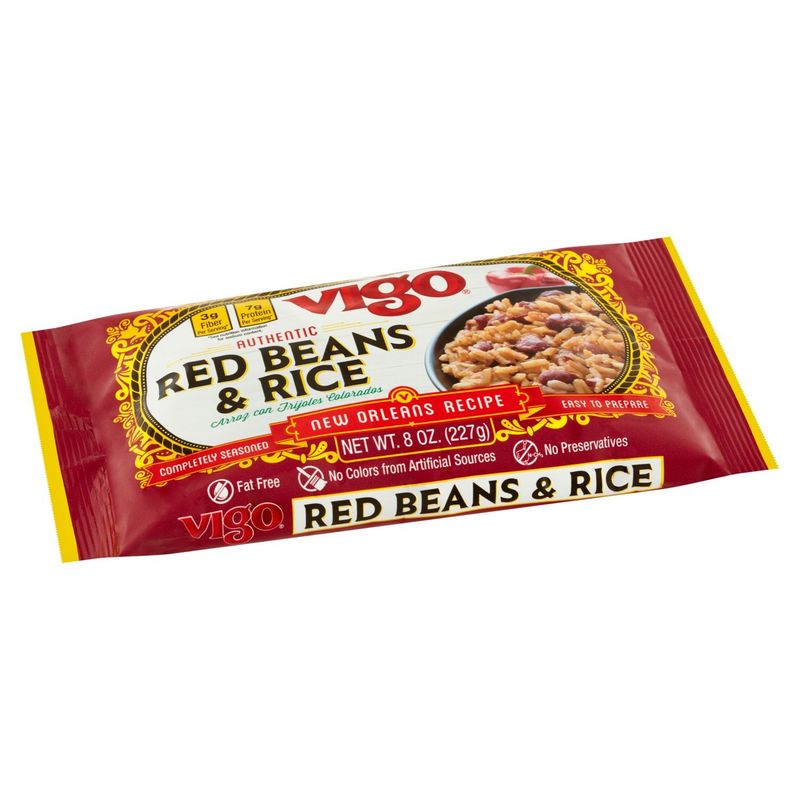 Vigo Authentic Red Beans &amp; Rice, 8 oz