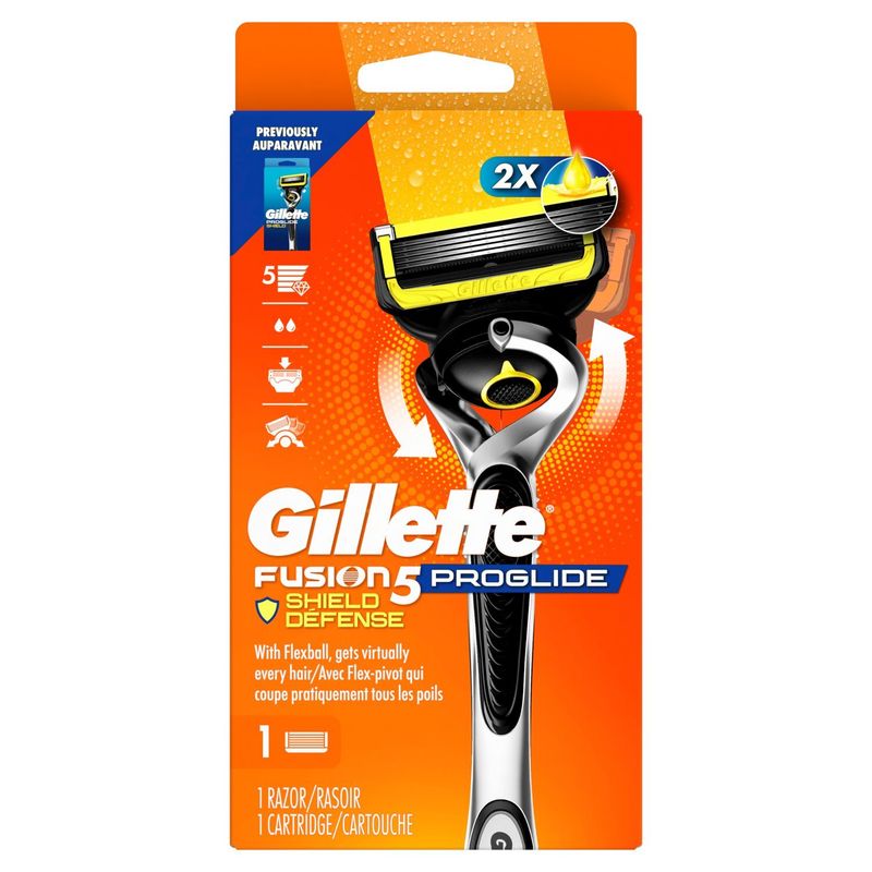 Gillette Fusion5 Proglide Shield Defense Razor and Cartridge