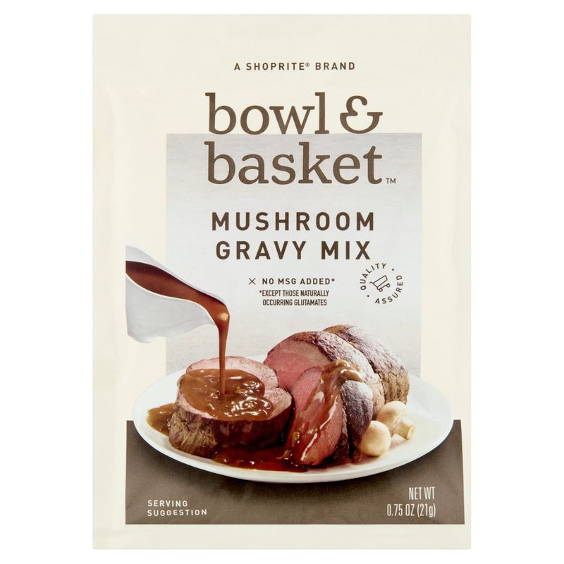 Bowl &amp; Basket Mushroom Gravy Mix, 0.75 oz
