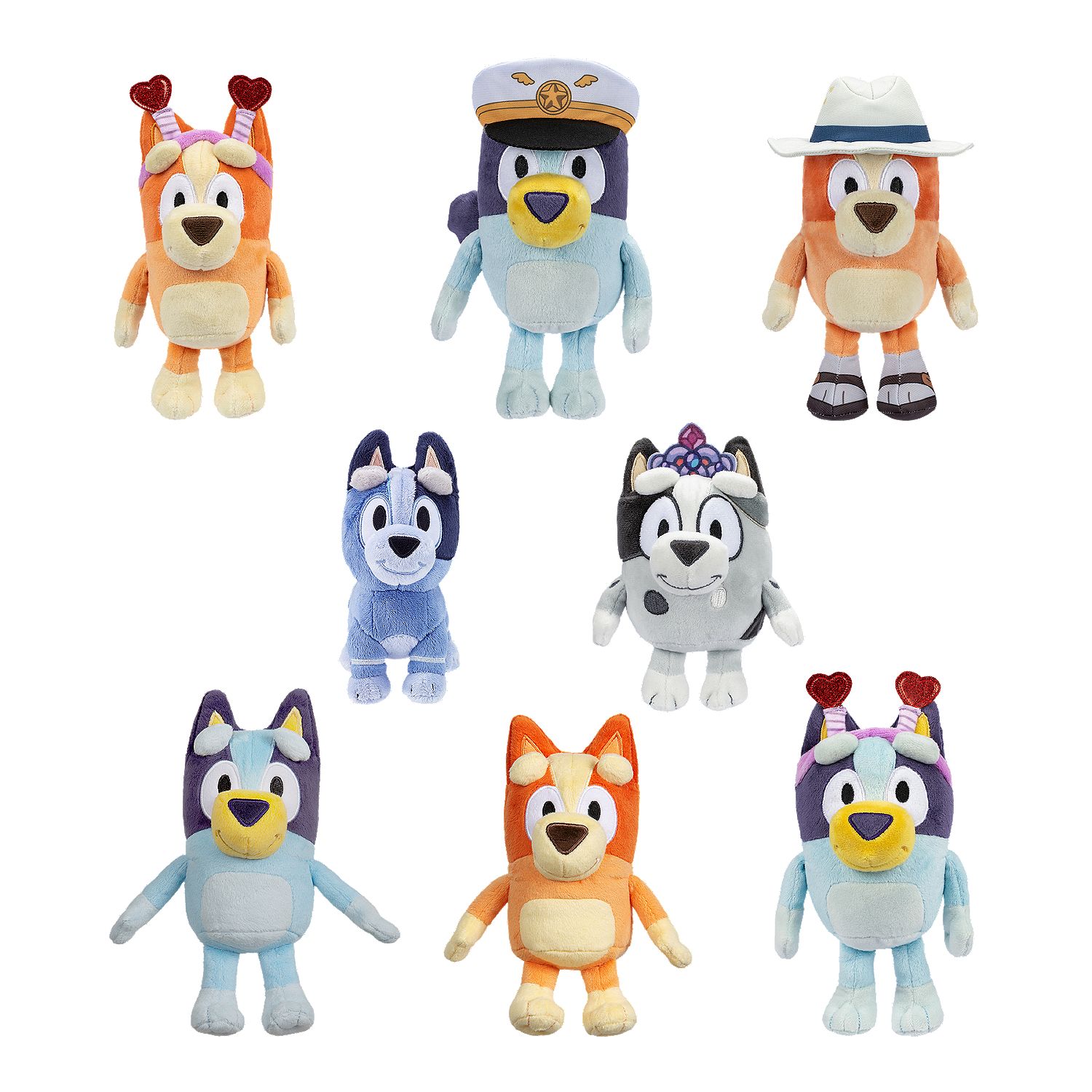 Bluey Plush, 8 inches, Assorted