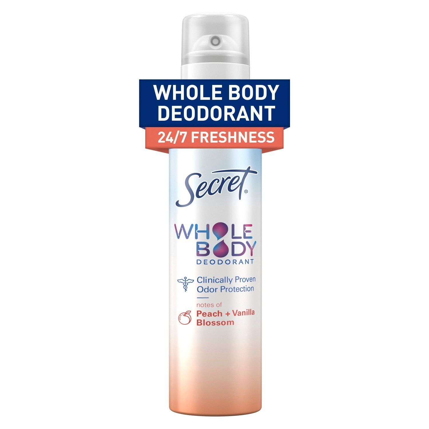 Secret Whole Body Cooling Deodorant Body Spray, 3.5 oz