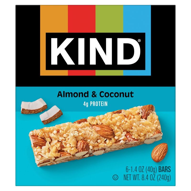 Kind Almond &amp; Coconut Bars, 1.4 oz, 6 count