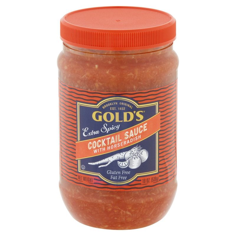 Gold's Extra Spicy Cocktail Sauce with Horseradish, 19 oz