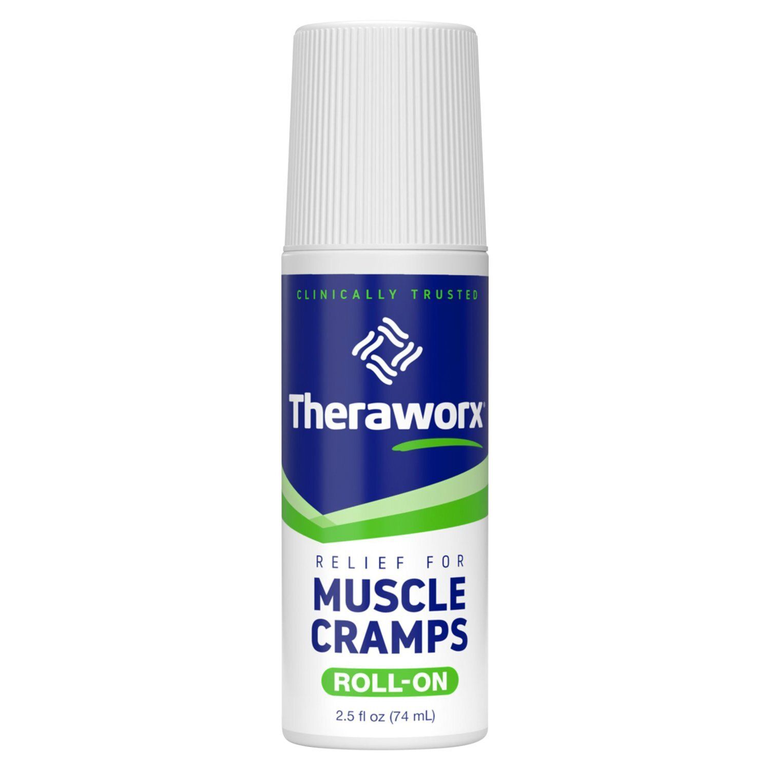 Theraworx Roll-On Relief for Muscle Cramps, 2.5 fl oz
