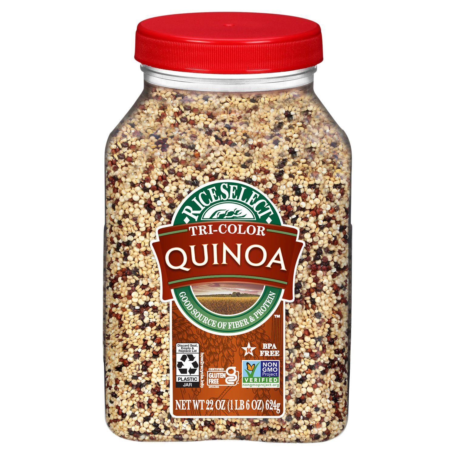 RiceSelect Tri-Color Quinoa, 22 oz