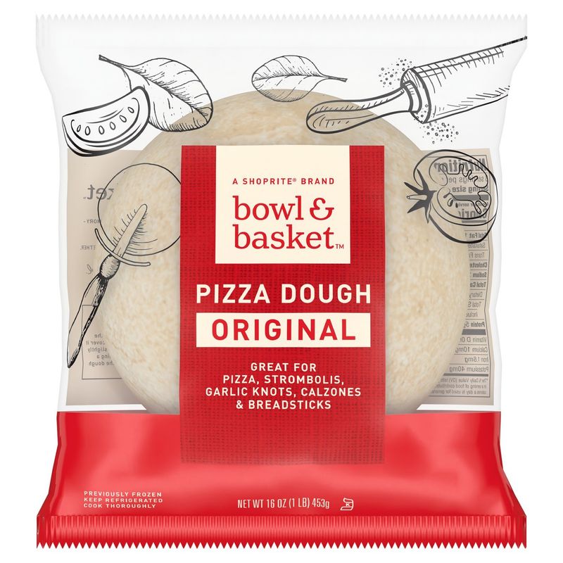 Bowl &amp; Basket Original Pizza Dough, 16 oz
