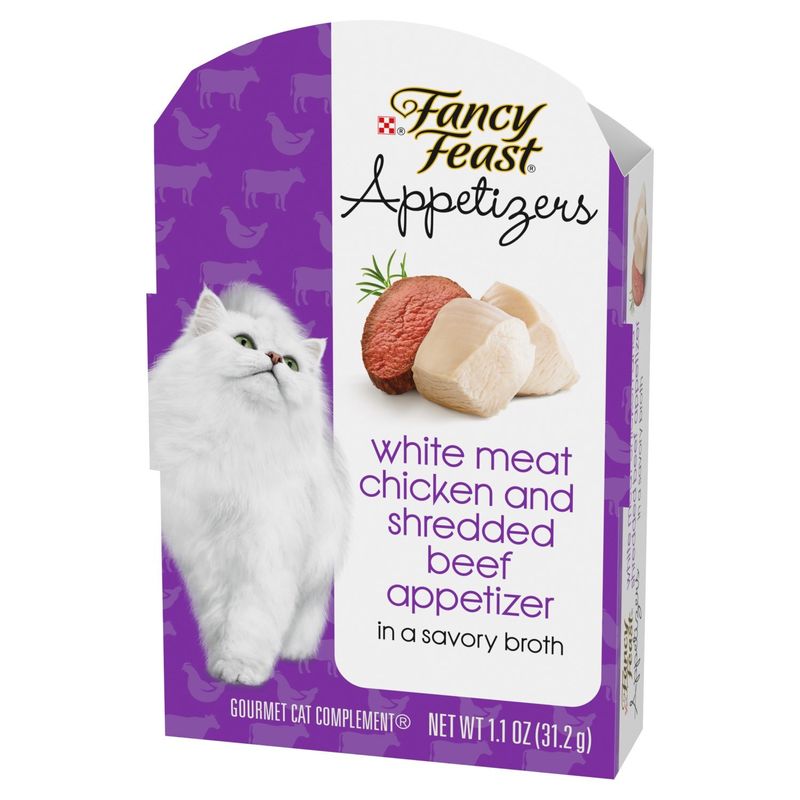 Purina Fancy Feast Appetizers Gourmet Cat Complement, 1.1 oz