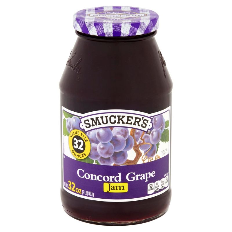 Smucker's Concord Grape Jam Value Size, 32 oz