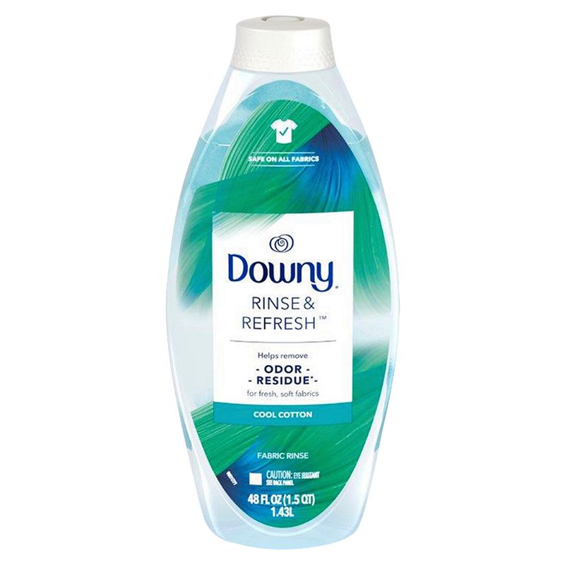 Downy Rinse &amp; Refresh Cool Cotton Fabric Rinse, 48 fl oz