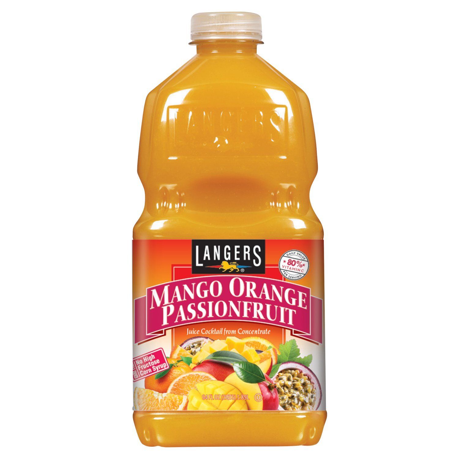 Langers Mango Orange Passionfruit Juice Cocktail, 64 fl oz