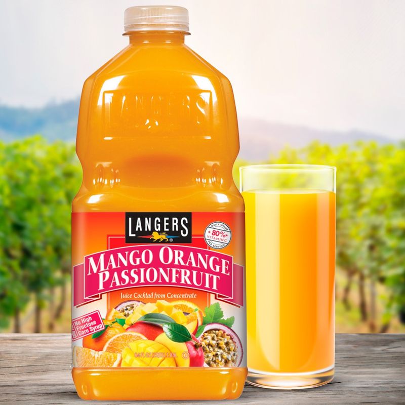 Langers Mango Orange Passionfruit Juice Cocktail, 64 fl oz