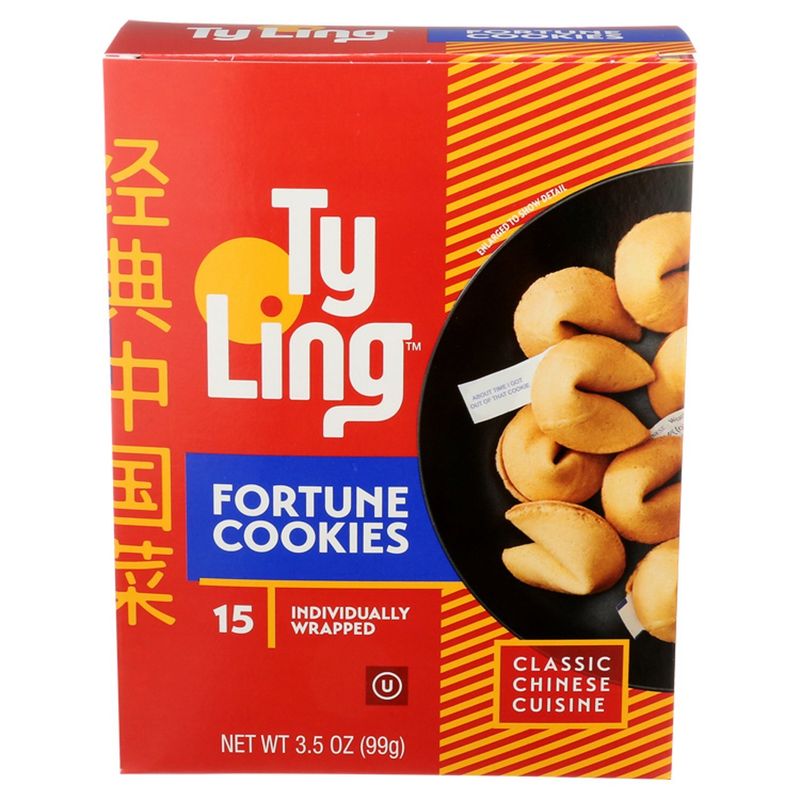 Ty Ling Fortune Cookies, 15 count, 3.5 oz