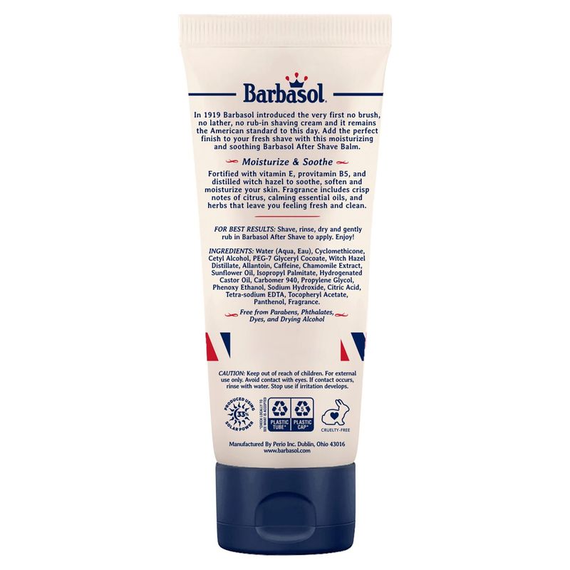 Barbasol The Original After Shave Balm, 3 oz