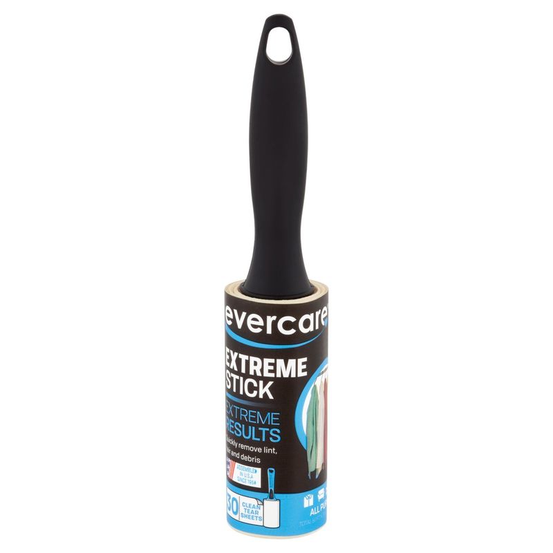 Evercare Extreme Stick All Purpose Roller, 30 count