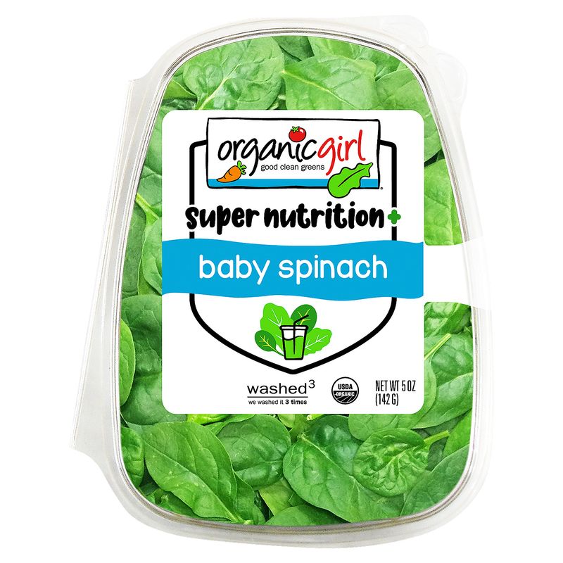 Organicgirl Super Nutrition+ Baby Spinach, 5 oz