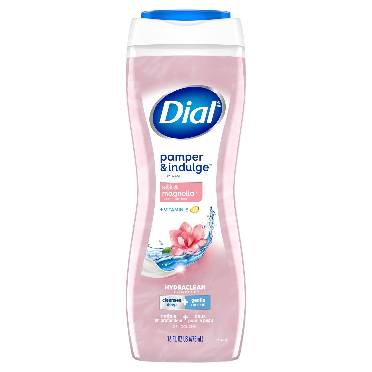 Dial Pamper &amp; Indulge Silk &amp; Magnolia Body Wash, 16 fl oz