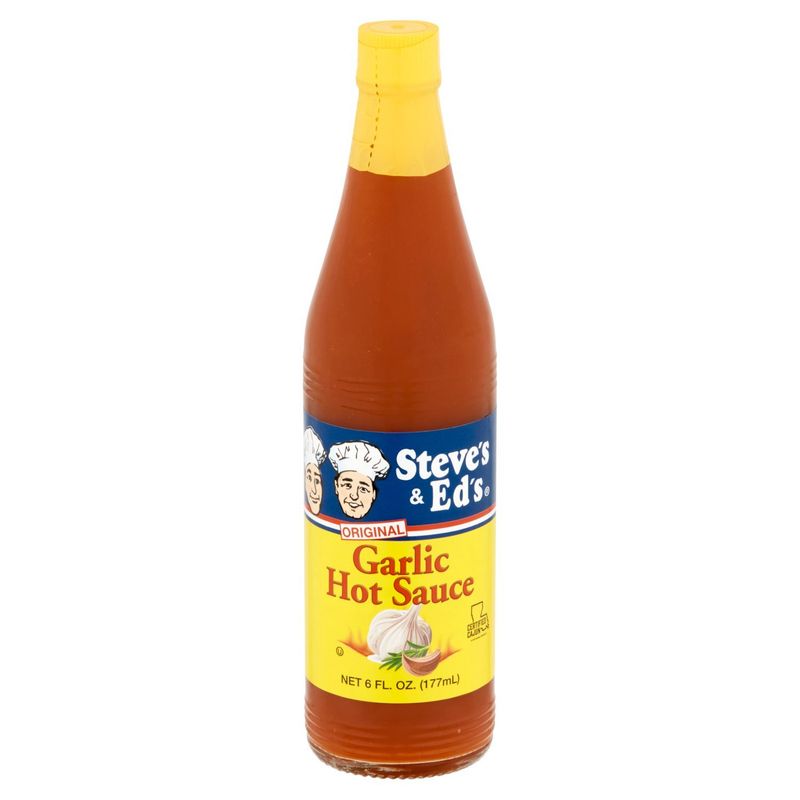 Steve's &amp; Ed's Original Garlic Hot Sauce, 6 fl oz