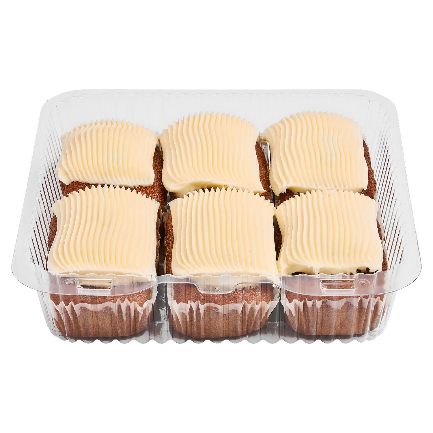 Mini Carrot Cake with Cream Cheese Icing, 6 Pack