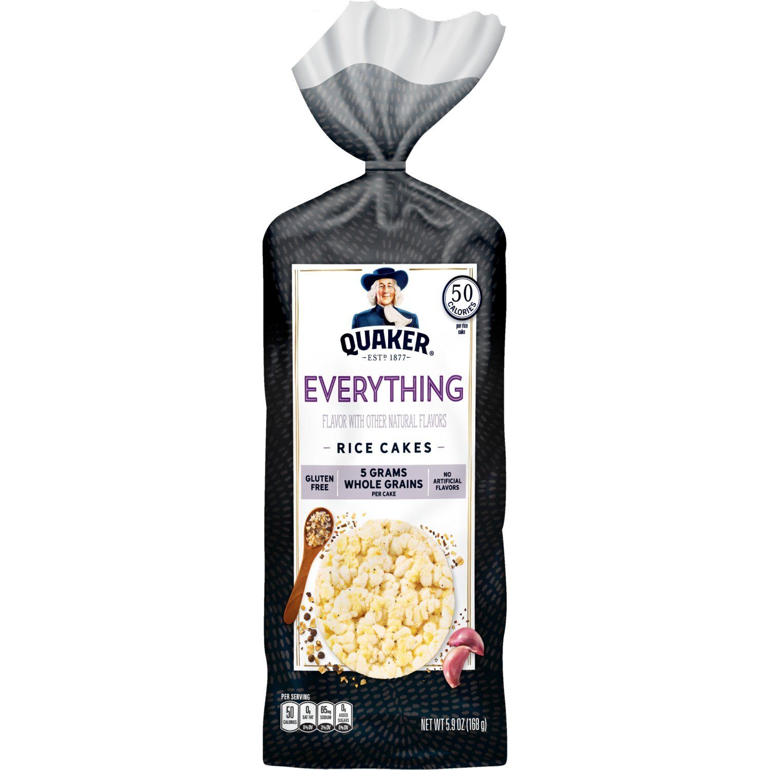Quaker Rice Cakes Everything 5.9 Oz