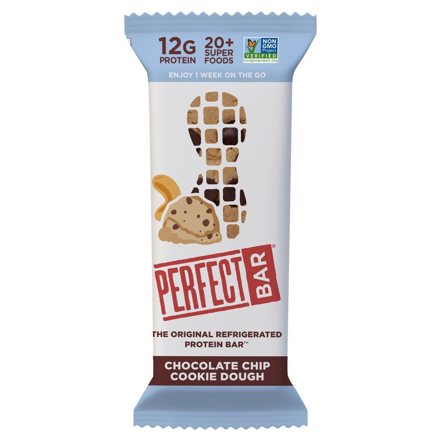 Perfect Bar Chocolate Chip Cookie Dough Protein Bar, 2.18 oz