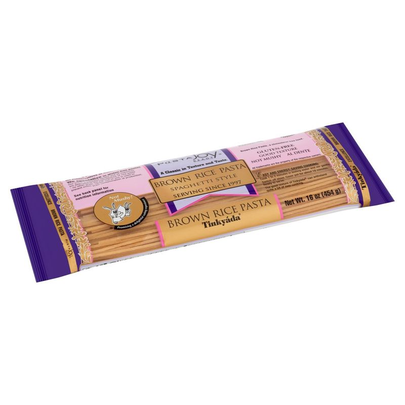 Tinkyáda Pasta Joy Ready Spaghetti Style Brown Rice Pasta, 16 oz