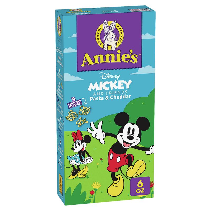 Annie's Disney Mickey and Friends Pasta &amp; Cheddar, 6 oz