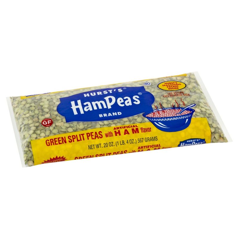 Hurst's HamPeas Green Split Peas, 20 oz