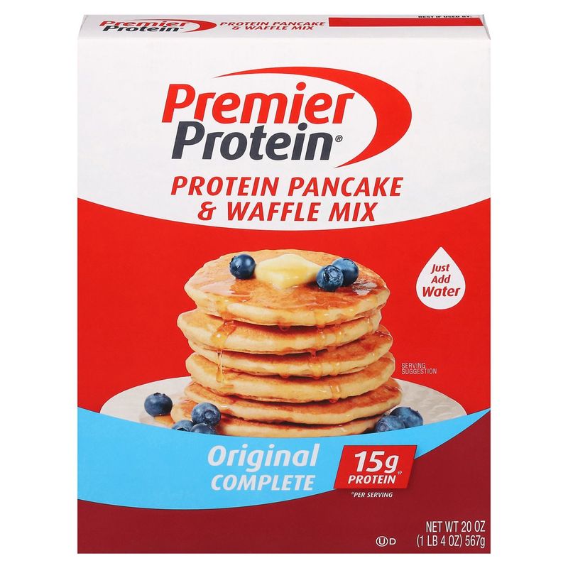 Premier Protein Original Complete Protein Pancake &amp; Waffle Mix, 20 oz