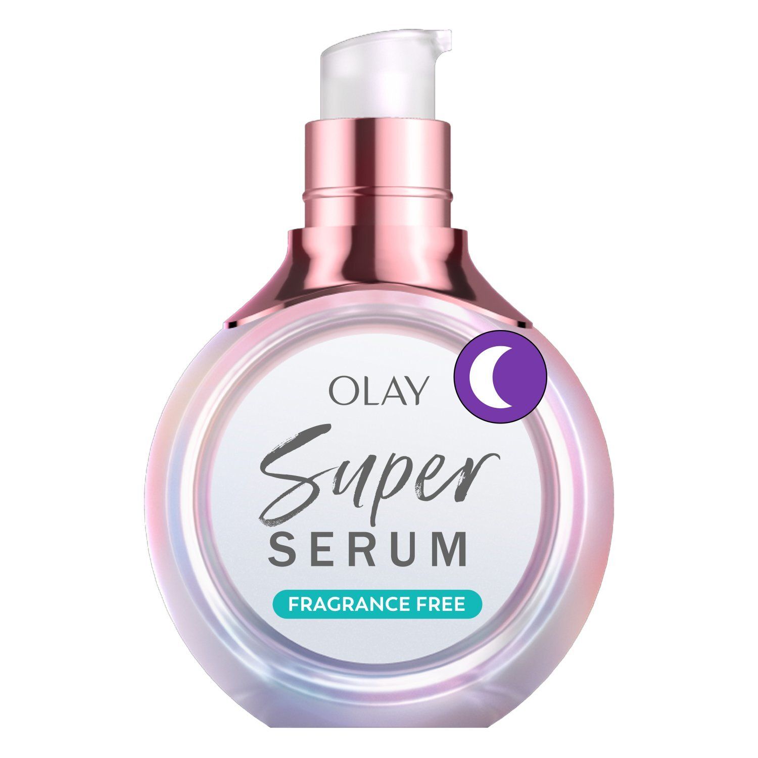 Olay Super Serum Night Repair, Fragrance-Free Trial Size - Niacinamide, Peptide, Salicylic &amp; Lactic